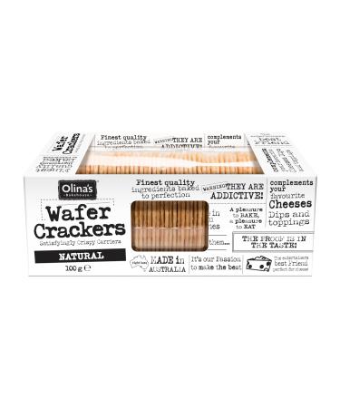 Olina's Bakehouse Olina's Bakehouse - Natural wafer crackers 100g