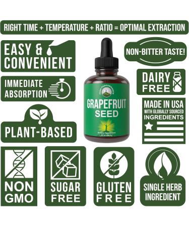 Grapefruit Seed Extract Liquid Drops Supplement. Vegan GSE Grapefruit Seed Extract For Women and Men. Zero Sugar Non Bitter. For Immune Digestive Support. Gluten Free Oil. Take Orally - Buy Online on GoSupps.com
