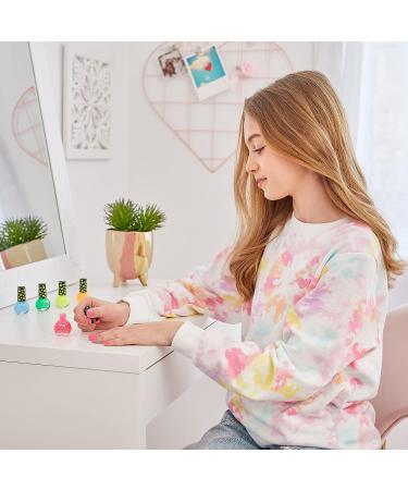 Three Cheers for Girls Glow in the Dark Nail Polish Set - Non-Toxic Kit for Kids & Teens - 5 Colors - Ages 8 - Buy Online on GoSupps.com