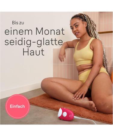 Buy Braun Silk- pil 3 Wired Epilator for Women - Hair Removal Razor & Trimmer Attachments Body Massage - New 2023 Raspberry - Buy Online on GoSupps.com