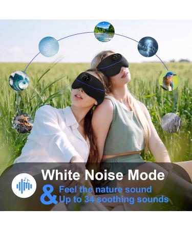 White Noise Sleep Mask with Sleep Headphones Improve Sleep Quality - Buy Online on GoSupps.com