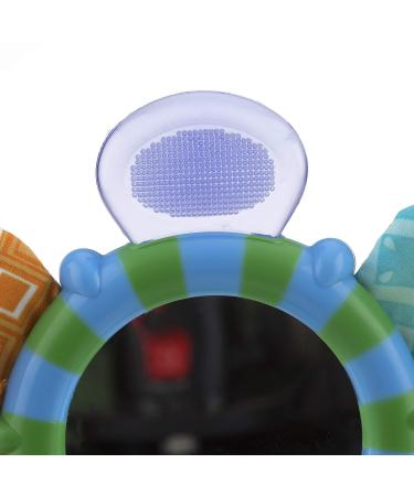 Nuby Look-at-Me Mirror Teether Toy - Colorful and Safe for Babies | CMV Variants Available - Buy Online on GoSupps.com
