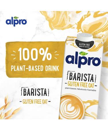 ALPRO Avena Barista Bebida 100% Vegetal Sin Gluten 1L - Buy Online on GoSupps.com