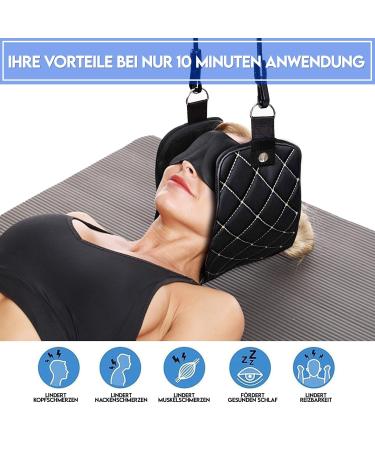 Buy Clean Sports Neck Structure Head Hammock | Halfhang Mat for Neck & Shoulder Relaxation | Relieve Headaches Migraines & Neck Pain - Buy Online on GoSupps.com