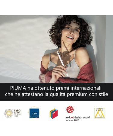 Piuma Toothbrush - Eco-Friendly Innovative Design for Deep Dental Care | Recyclable & Made in Italy - Shop Internationally - Buy Online on GoSupps.com