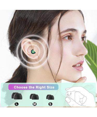 Ear Plugs for Sleeping | 32dB Noise Reduction Soft Silicone | Reusable Hearing Protection for Sleep Work Travel Concerts & Focus - Buy Online on GoSupps.com