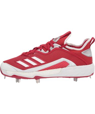adidas FV9343 Men's Baseball Shoe Size 10 - Power Red/White/Silver - Buy Online on GoSupps.com