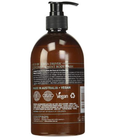 Buy Eco by Sonya Driver Coconut Mint Body Wash - Natural Hydrating Cleanser for All Skin Types - Fast International Shipping - Buy Online on GoSupps.com