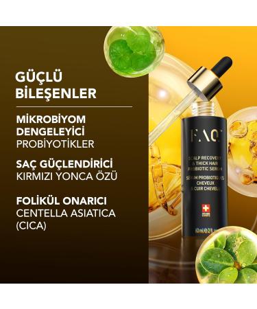 FAQ 301 Scalp Massager & Scalp Recovery & Probiotic Hair Serum Bundle Head Massager for Hair Growth with Centella & Red Clover Serum for Thicker Stronger Hairline 60 ml - Buy Online on GoSupps.com