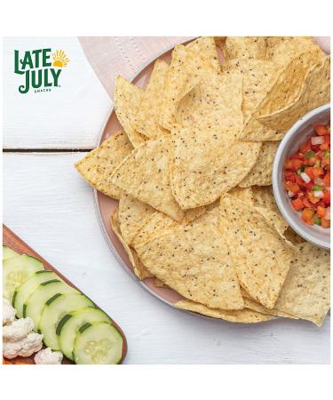 Late July Organic Chia & Quinoa Tortilla Chips - Thin & Crispy, 10.1 oz Bag - Buy Online on GoSupps.com