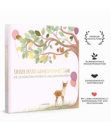 Baby Album - Our First Year Together (Ros ) | Memory Album for Birth & Baby Gift | Capture Beautiful Moments & Memories - Buy Online on GoSupps.com