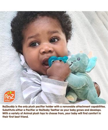 RaZbaby RaZbuddy JollyPop Pacifier Holder with Removable Puppy Pacifier - Buy Now! - Buy Online on GoSupps.com
