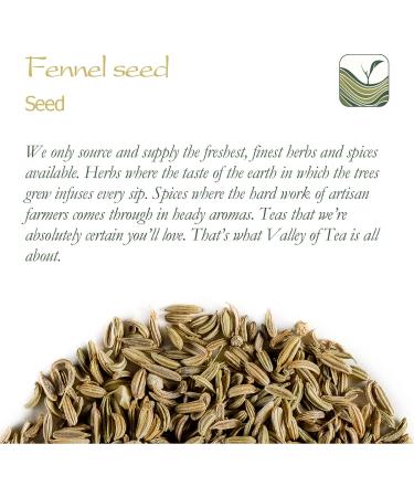 Organic Fennel Seed Delicacy - 700g | Culinairy Grade Foeniculum Vulgare Seeds - Buy Online on GoSupps.com