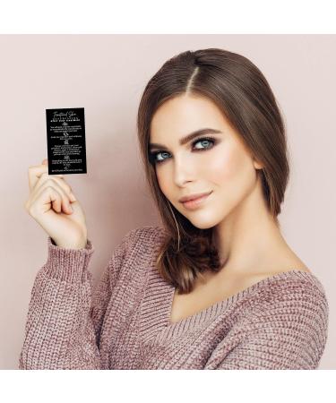 Fractional Skin Post-Treatment Cards - 50 Pack 5.1 x 8.9 cm Laser Therapy Accessories Black & White Design - Perfect for International Shipping - Buy Online on GoSupps.com