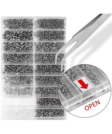 Repair Set for Glasses & Sunglasses | 6-Piece Screwdriver & Nose Pads Kit | International Shipping Available - Buy Online on GoSupps.com