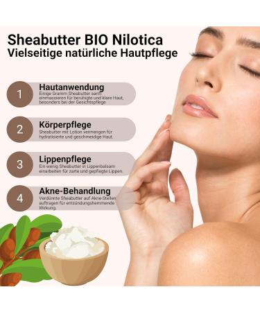 Organic Shea Butter 25g - 100% Natural Refined Bio Shea for Radiant Skin & Shiny Hair | Premium Cosmetic Care - Buy Online on GoSupps.com