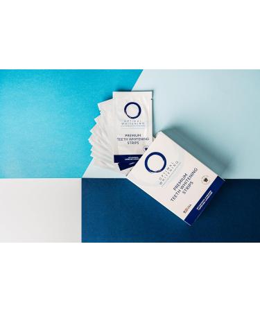 Teeth Whitening Strips - 14-Day Treatment for Sensitive Teeth | Achieve a Whiter Smile & Remove Tough Stains | Made in USA - Buy Online on GoSupps.com