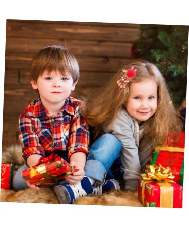 FRCOLOR 5 Pairs Antique Red Hairpin New Year Tassel Bows Fringed Ribbon Girls New Year Hairpin Red Furry Balls Chinese Tassel Kids Clip Hanfu Flower Headpiece Hairy Alloy Child Hair Piece - Buy Online on GoSupps.com