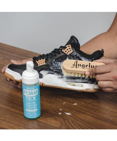 Angelus Foam Sneaker Cleaner 5.7oz Pump - Safely Cleans Dirt, Stains, and Grime from Shoes - Safe for All Colors - Buy Online on GoSupps.com