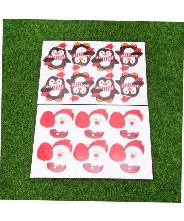 Cabilock 56 Pcs Card Candy Penguins Lollipop Decoration Card Perpetual Desk Calendar Animal Cards Wedding Decoration Lollipop Paper Cards Decor Cards Decorate Red Christmas - Buy Online on GoSupps.com