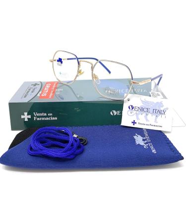 Venice MIKE Modern Vintage Reading Glasses for Men & Women | +1.0 to +3.5 Strengths | Stylish & Comfortable Eyewear for All - Buy Online on GoSupps.com