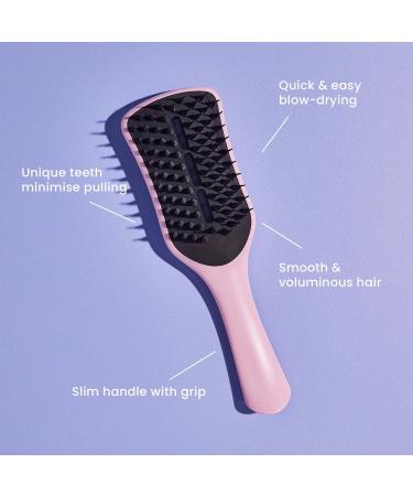 Tangle Teezer Ultimate Blow-Dry Hairbrush - Shocking Pink Regular | Adds Volume, Smoothness, Shine & Reduces Dry Time - Buy Online on GoSupps.com