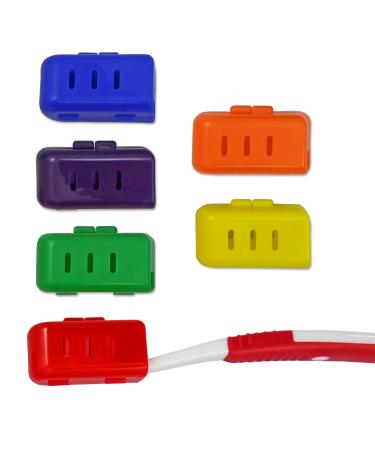 Toothbrush Cover (Set of 6 Colours)