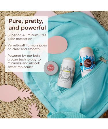 Lavanila Aluminum Free Natural Deodorant for Girls - Vanilla Coconut + Sport Luxe | Healthy Vegan Solid Stick (2oz - Buy Online on GoSupps.com