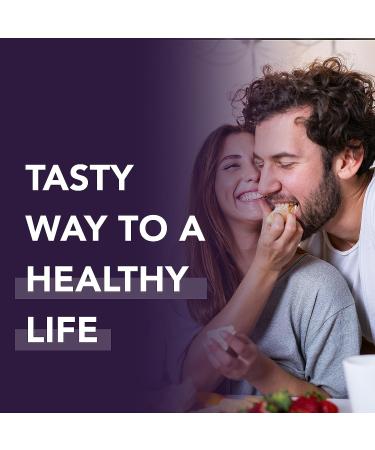 Adult Multivitamin Gummies with Vitamin A B C D E Zinc & Biotin - Energy & Immunity Boost - 90 Gluten Free Veggie Gummies - Buy Online on GoSupps.com