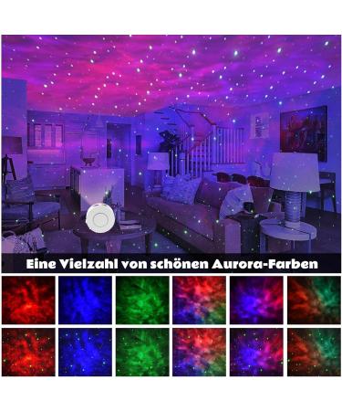 LED Smart Galaxy Projector - Milfech WiFi Star Projector Lamp with RGB Dimming Voice Control Timer & Alexa/Google Assistant Compatibility - Perfect Night Light for Kids Parties & Christmas - Buy Online on GoSupps.com