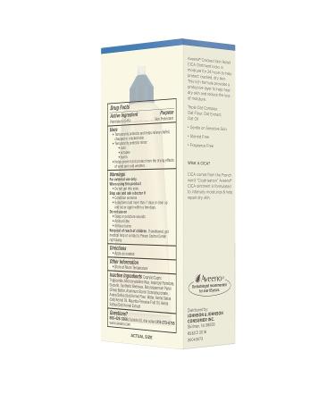 Aveeno Cracked Skin Relief CICA Ointment | Shea Butter & Triple Oat Complex | Fragrance-Free Steroid-Free | 1.7 oz for Dry & Sensitive Skin - Buy Online on GoSupps.com