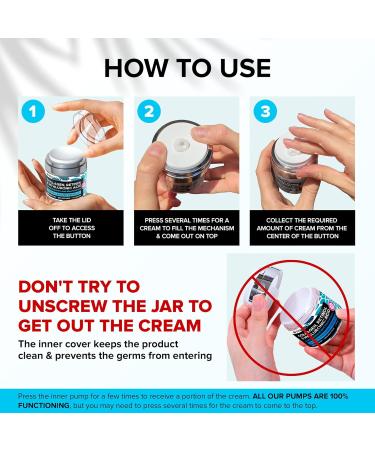 Lot de 2 hydratants anti- ge pour le visage avec r tinol collag ne et acide hyaluronique Fabriqu aux tats-Unis Cr me hydratante pour le visage pour homme et femme Cr me raffermissante et - Buy Online on GoSupps.com
