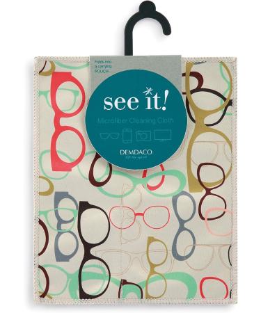 Buy Taupe 6x7.5 Inch Microfiber Two-Sided Eyeglasses Cleaning Cloth - International Shipping Available - Buy Online on GoSupps.com