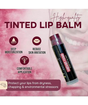 Hummingbird Radiance Natural and Organic Tinted Lip Balm Velvet Rose - Buy Online on GoSupps.com