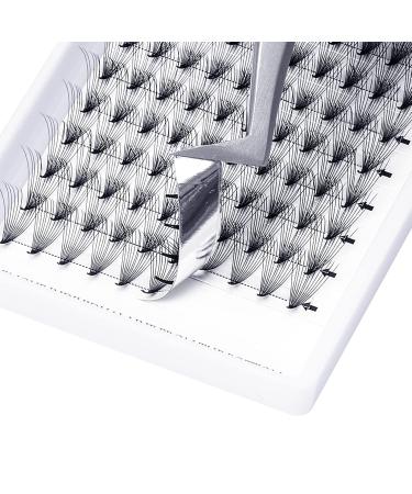 Premium 12D Volume Eyelash Extensions - 0.05 D Curl 15mm Premade Russian Fans for Stunning Looks - Buy Online on GoSupps.com