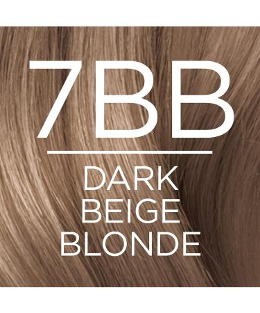 L'Oreal Paris Excellence Creme 7BB Dark Beige Blonde Hair Color - Gray Coverage, All Hair Types - 1 Count - Buy Online on GoSupps.com