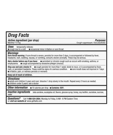 Halls Relief Honey Lemon Cough Drops Economy Pack 6 Packs of 80 Drops (480 Total Drops) 80 Count (Pack of 6) - Buy Online on GoSupps.com