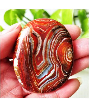 Natural Crystal Rough Natural Stone Sardonyx Agate Crystal Palm Play Spiritual Decor Home Decoration Crystals (Color : 50-60g) - Buy Online on GoSupps.com