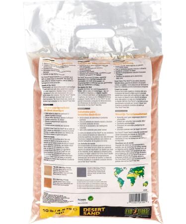 Exo Terra Desert Sand 4.5 Kg Red - Natural Substrate for Reptiles - Buy Online on GoSupps.com