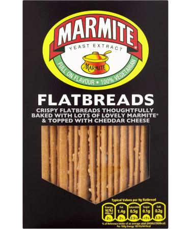  Marmite Marmite 6 x Flat Bread Cookies 140g - Buy Online on GoSupps.com