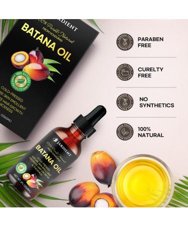 Raw Batana Oil for Hair Growth - 100% Organic Dr. Sebi Batana Oil from Honduras | Natural Hair Thickness for Men & Women - 2FL OZ - Buy Online on GoSupps.com