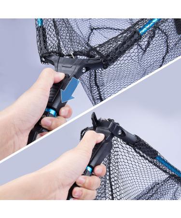 4PC Kayak Fishing Tool Kit - Foldable Landing Net, Fish Grips, Pliers, Hook Remover Set - Buy Online on GoSupps.com