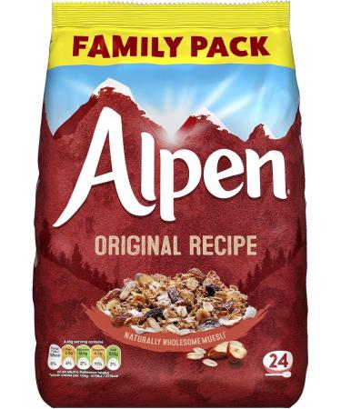 Alpen Alpen Original Muesli Bag Pack - Taille du pack 2x1.1kg