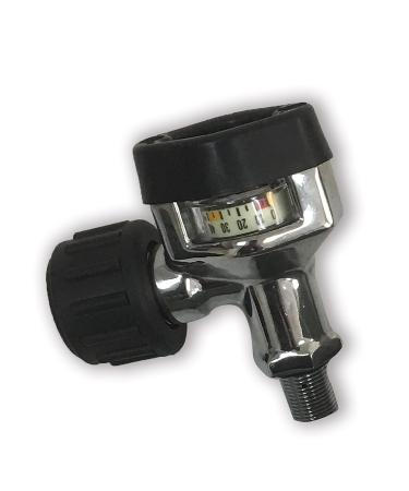 Acecare PCP Air Rifle 4500 psi Composite Tank Valve with Gauge Paintball M18*1.5 - Buy Online on GoSupps.com