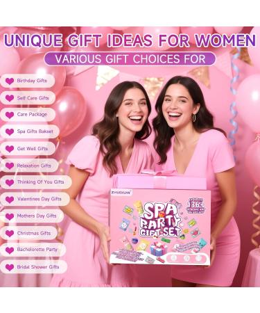 136Pcs Spa Party Supplies Set - 12 Spa Day Kits with Face/Lip/Eye/Hand/Foot Care Party Favors for Sleepovers Birthdays Slumber Party & Relaxation All Skin Types Safe - Buy Online on GoSupps.com