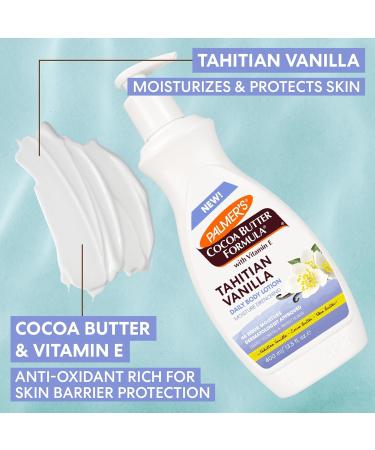 Palmer's Cocoa Butter Formula Tahitian Vanilla Body Lotion 13.5 Oz Daily Moisturizing Lotion for Dry Skin with Shea Butter & Vitamin E Hydrates & Protects Helps Provide 48-Hour Deep Moisture 13.5 Ounce (Pack of 1) - Buy Online on GoSupps.com
