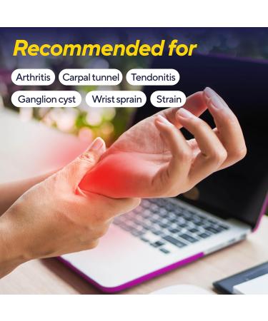 URIEL Adjustable Wrist Brace for Carpal Tunnel Relief | Night Support & Tendonitis Wrist Guard - International Shipping Available - Buy Online on GoSupps.com