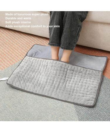Mokernali Electric Foot Heater Cushion | Heated Foot Warmer with 3 Temperature Settings | Fast-Heating Electric Heating Pad for Feet | Overheating Protection | EU Plug 220V - Buy Online on GoSupps.com