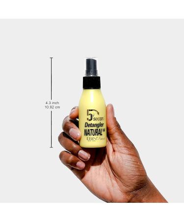 5 Second Detangler - infused with Moroccan Argan Oil | Instant moisture | Lightweight conditioning | Softening and smoothing | UVA-UVB filters for heat protectant | Brazilian Hair 2 oz / 60ml 2 Fl Oz (Pack of 1) Brazilian Hair - Buy Online on GoSupps.com