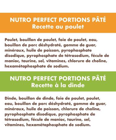 NUTRO Perfect Portions Adult Wet Cat Food Grain Free Chicken & Turkey Pat Multiplack 75 g (Pack of 12) Wet Cat Food Chicken and Turkey 75 g (Pack of 12) - Buy Online on GoSupps.com